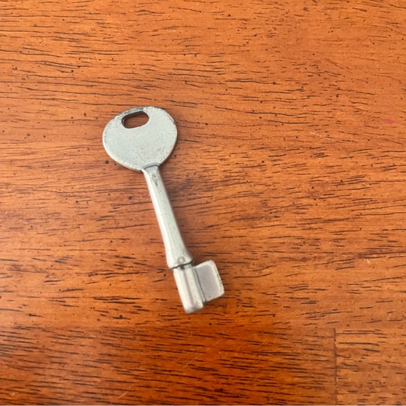 Fossil • Silver Key Charm - Picture 2 of 4